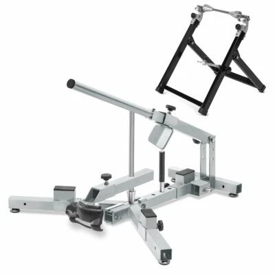 Reifenmontiergerät 12-21" Set + Wuchtbock für Motorradreifen MD4K - Bild 1 von 4