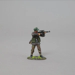 THOMAS GUNN SEGUNDA GUERRA MUNDIAL ALEMÁN SS145 FRANCOTIRADOR ALEMÁN DE PIE DISPARANDO STG 44 - Imagen 1 de 5
