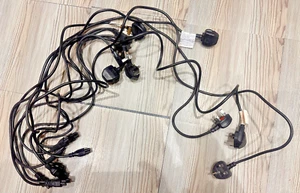 Job Lot 10x Mains Power Supply Cables Cord C5 Clover Lead - Picture 1 of 4