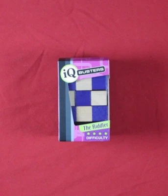 Rompecabezas de madera IQ Busters The Riddler - Para 8+ años (nivel de dificultad 4) - NUEVO Foto 1 de 4