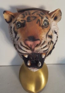New Spooky Village CVS  Animal Mask TIGER Around Adult Mask - Picture 1 of 10