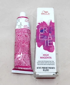 Wella Color Fresh Create 2oz Semi-Permanent Color Ammonia-free HIGH MAGENTA Pink - Picture 1 of 3