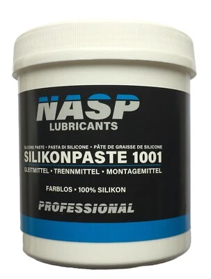 NASP Silikonfett 500gr - MADE IN GERMANY - Silikonpaste 0,5Kg