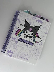 Kuromi from Sanrio Hello Kitty & Friends Tab Journal Notebook - Picture 1 of 9