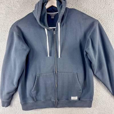 Eddie Bauer Hoodie Mens XL Blue Sweatshirt Outdoor Casual Workout Gym Hike Camp - Image 1 of 4