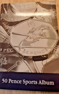 London 2012 olympic 50p coins full set with album - Picture 1 of 8