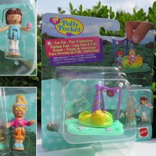 NEW Mini Polly Pocket Karussell Dumme Spinner NEU OVP Bluebird