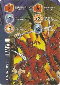Marvel OVERPOWER TEAMWORK 7F IE+2 +2 The Hand - Monumental - Picture 1 of 1