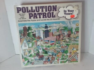 "CONTROL DE CONTAMINACIÓN EN TU CIUDAD"" COMPLETO 300 LG PC rompecabezas localización de peligros 20x24" - Imagen 1 de 3