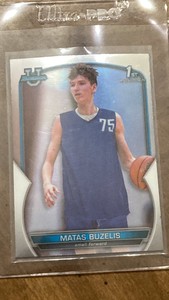 2022-23 Bowman University Chrome Matas Buzelis 1st Prospect