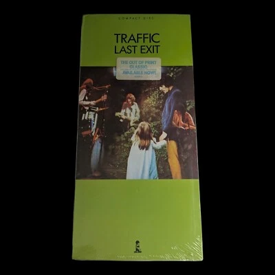 SEALED, Traffic – Last Exit, Audio CD, Longbox, Hype Sticker, US, 1986 Foto 1 de 4
