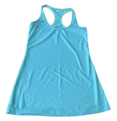 Camiseta sin mangas de ejercicio atlética para mujer talla XS azul verde de Xersion Foto 1 de 4