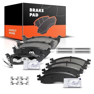 Front & Rear Ceramic Brake Pads for Ford Explorer Mercury Mountaineer 2006-2010 - Image 1 of 4