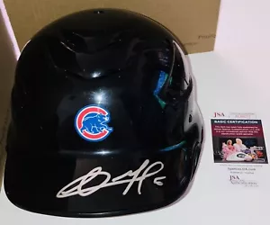 CHRISTOPHER MOREL SIGNED AUTOGRAPHED CHICAGO CUBS F/S BATTING HELMET JSA COA! - Picture 1 of 2