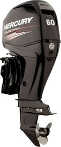 60HP MERCURY 4 Stroke EFi Outboard PACKAGE DEAL REMOTES GAUGES 25L TANK & LINE - Picture 1 of 5