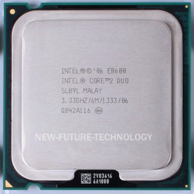 Intel Core 2 Duo E8600 3.33GHz 6MB 1333MHz Socket LGA 775 CPU US Free Shipping - Image 1 of 2