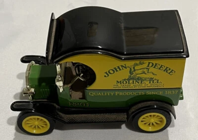 John Deere Diecast 1912 Ford Model T Delivery Car w/ Key - Image 1 of 3