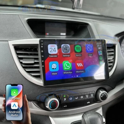Carplay Radio Stereo Head unit For Honda CRV CR-V 2012 2013-2016 Android 14 GPS - Image 1 of 4