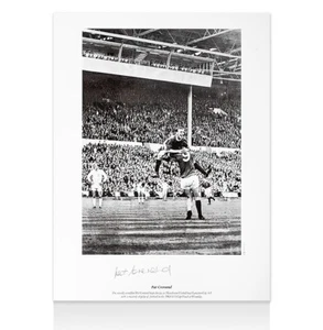 Pat Crerand Signed Manchester United Photo - 1963 FA Cup Final Goal - Picture 1 of 1