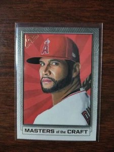 2021 Topps Gallery - Albert Pujols- Masters Of The Craft Insert SP - Picture 1 of 2