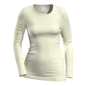 HERMKO 40830 Damen langarm Shirt aus Merinowolle / Tencel - Bild 1 von 6