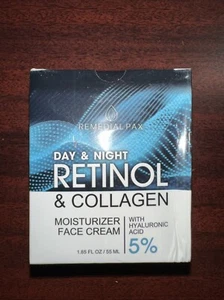 REMEDIAL PAX Day & Night Retinol Collagen Moisturizer Face Cream 1.85oz 6/2026 - Picture 1 of 4