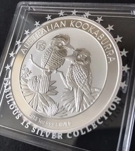 Australia 2013 1 oz. Silver Kookaburra Fabulous 15 F15 Privy Mark 1st IN SERIES! - Picture 1 of 5