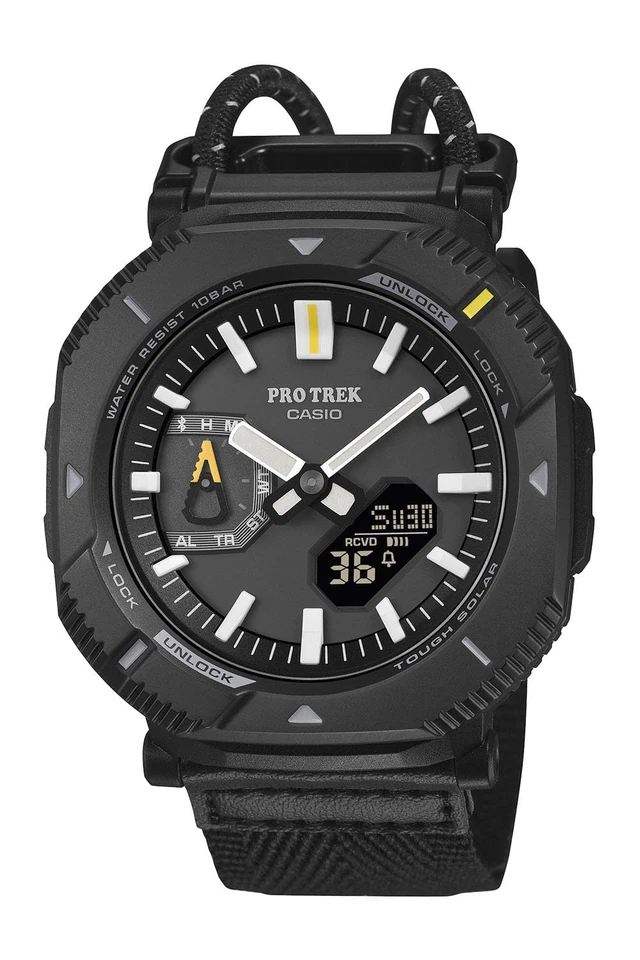 Reloj Hombre CASIO PRO TREK PRJ-B001B-1JF Negro Bluetooth GPS Nuevo en Caja Foto 1 de 1