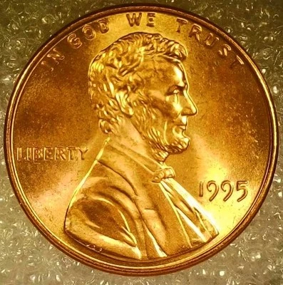 🔥BU 1995 LINCOLN MEMORIAL CENT: DDO-002 (Doubling on the ear) & DDR-006 VARIETY - Image 1 of 4