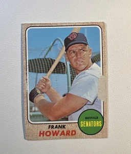 Frank Howard~ 1968 Topps #320 (some paper loss) - Picture 1 of 2