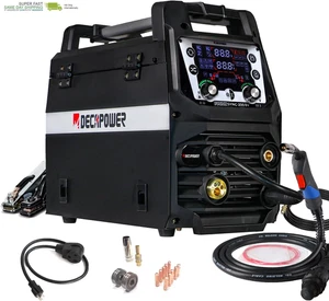 110V 220V Dual Voltage 200 Ampere Gas Gaslos MIG Schweißgerät 3 in 1 MIG FLUX WIG Stick - Bild 1 von 6