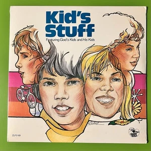 Kid's Stuff ‎– Featuring God's Kids And His Kids LP Sealed Gospel Vinyl 1980 New - Imagen 1 de 2