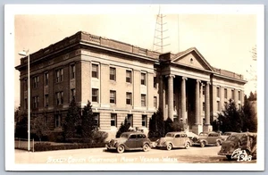 Postal K35/Mount Vernon Washington RPPC Ellis Skagit County Court House 165 - Imagen 1 de 4