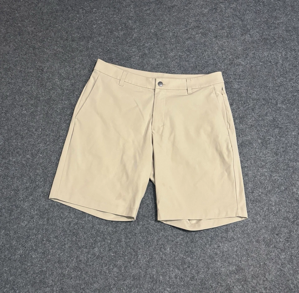 Pantalones Cortos Lululemon Commission Para Hombre Talla 34 Caqui LM7AK3S Foto 1 de 4