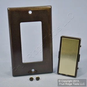 Leviton Brown Conversion Change Kit for True Touch Dimmers w/ Gold Pad TTKIT-BG - Picture 1 of 5
