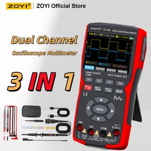 ZT703S Osciloscopio Digital Multímetro Generador de Señales Probador de Doble Canal ZOYI - Imagen 1 de 8