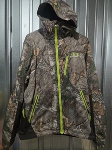 Under Armour Cold Gear Scent Control Softshell Camo Jacket Realtree Size SM - Picture 1 of 13