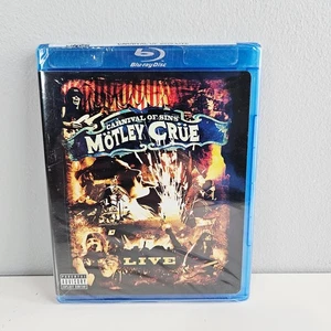 Motley Crue: Carnival of Sins LIVE Blu Ray (2005, Motley Records) New Sealed - Foto 1 di 3