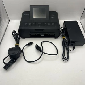 Canon SELPHY CP1200 Wireless Compact Photo Printer Black Wi-Fi with Adapter - Picture 1 of 14