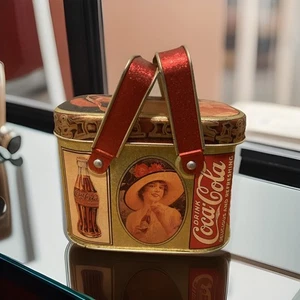Vintage kleine Coca-Cola Dose Memorabilia Sammelbehälter von Bristol Ware 84 - Bild 1 von 12