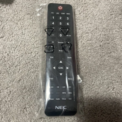 NEC TV Remote 398gr10bene00c E325 E326 E327 E425 E436 E437Q E505 E506 E507Q e556 - Image 1 of 2