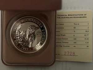 2 OZ Kookaburra 1997 Crown privy Auflage 2000 - Bild 1 von 1