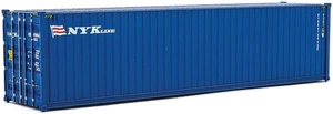 Walthers HO Scale 40' Hi-Cube Shipping Intermodal Container NYK Lines (Blue) - Picture 1 of 1