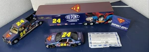 Brookfield Collectors Guild # 24 Jeff Gordon Superman Rare Crew Cab, Tailer, Car - Picture 1 of 23