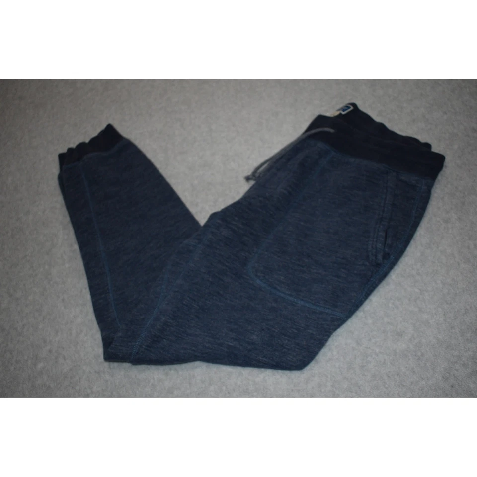 Pantalones de chándal para gimnasio J Crew para hombre talla MT mediana alta con bolsillos azul cónico Foto 1 de 4