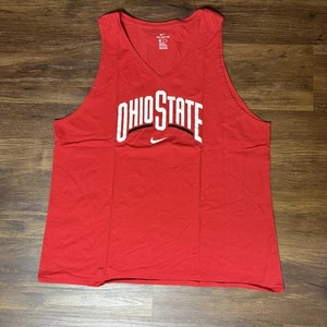 Ohio State Buckeyes Camisa Para Hombres XL NCAA Baloncesto Nike College Camiseta Sin Mangas - Imagen 1 de 4