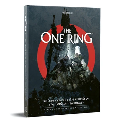 SPIRAL GALAXY The One Ring RPG: Core Rules - Second Edition (Hardcover) - Brandneu & Sealed