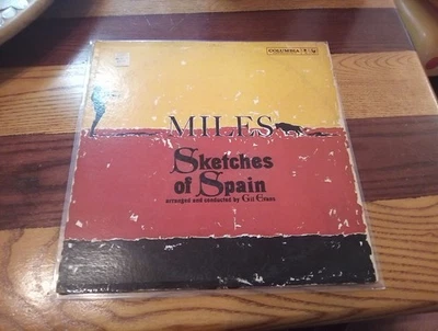 Miles Davis - Sketches of Spain (LP) Columbia CL 1480 6 Eye Columbia Classic - Image 1 of 4