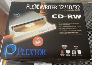 Plextor PlexWriter IDE 12/10/32s Internal CD-RW Drive NIB - Photo 1/7