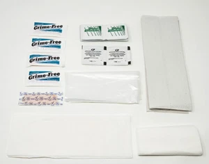 Individually Wrapped Convenient On-the-go Cleaning/Sanitizing Set - Picture 1 of 9